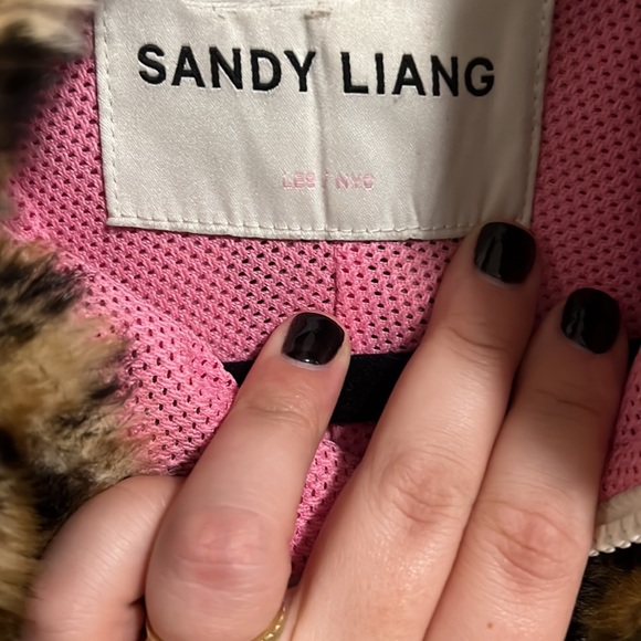 Sandy Liang Dean Faux Fur Jacket Size XS - Picture 6 of 9